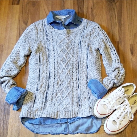 Aeropostale Sweaters - {Aéro} Gray Layering Sweater